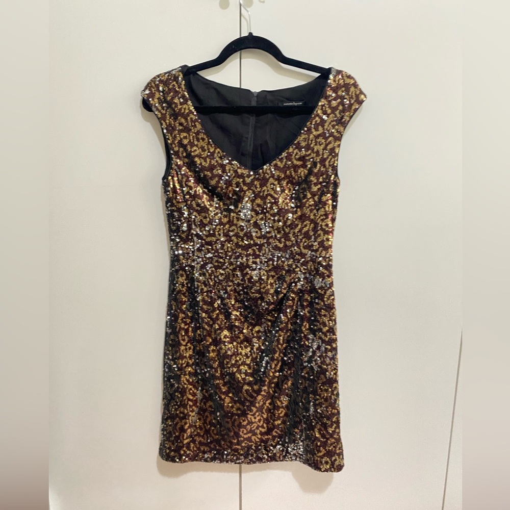 Nanette Lepore Elegant Black Sequins Garment